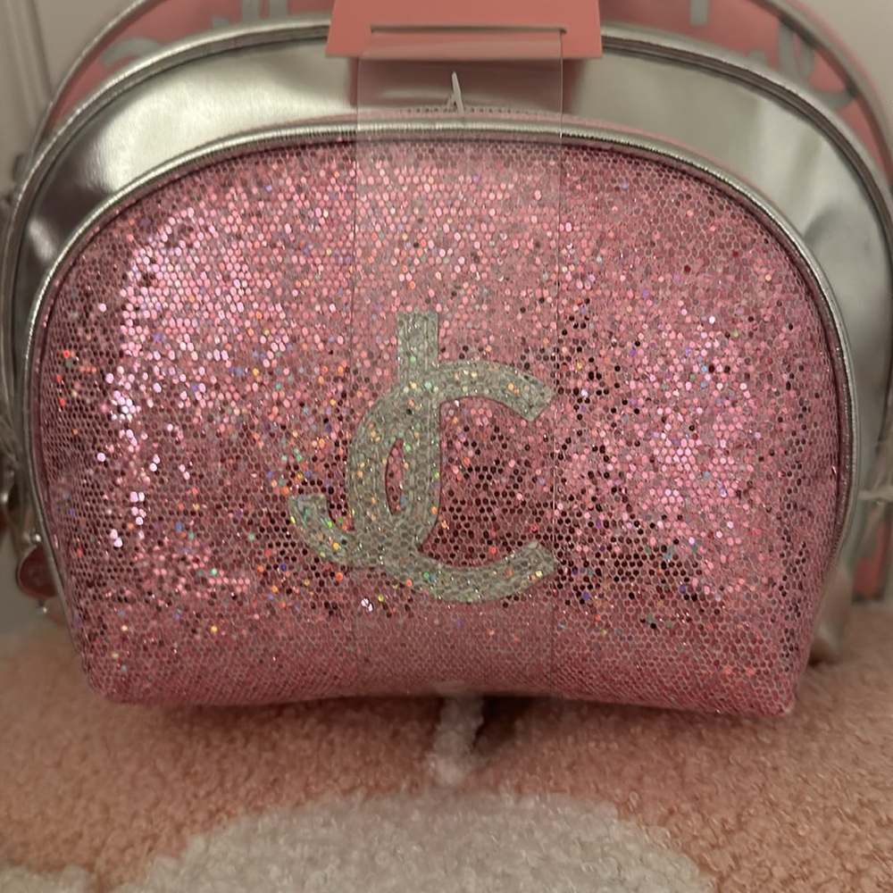 Juicy Couture cosmetic bag set NWT